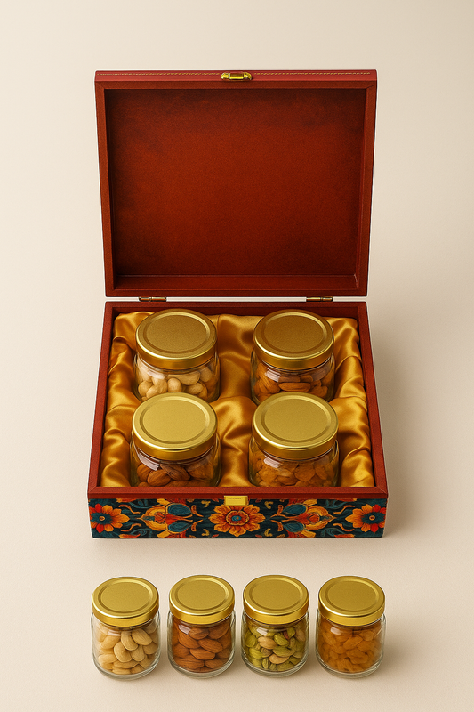 Rajasthani themed box 4 Jar