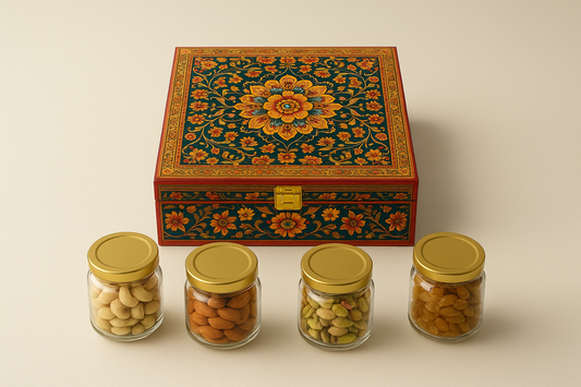 Rajasthani themed box 4 Jar
