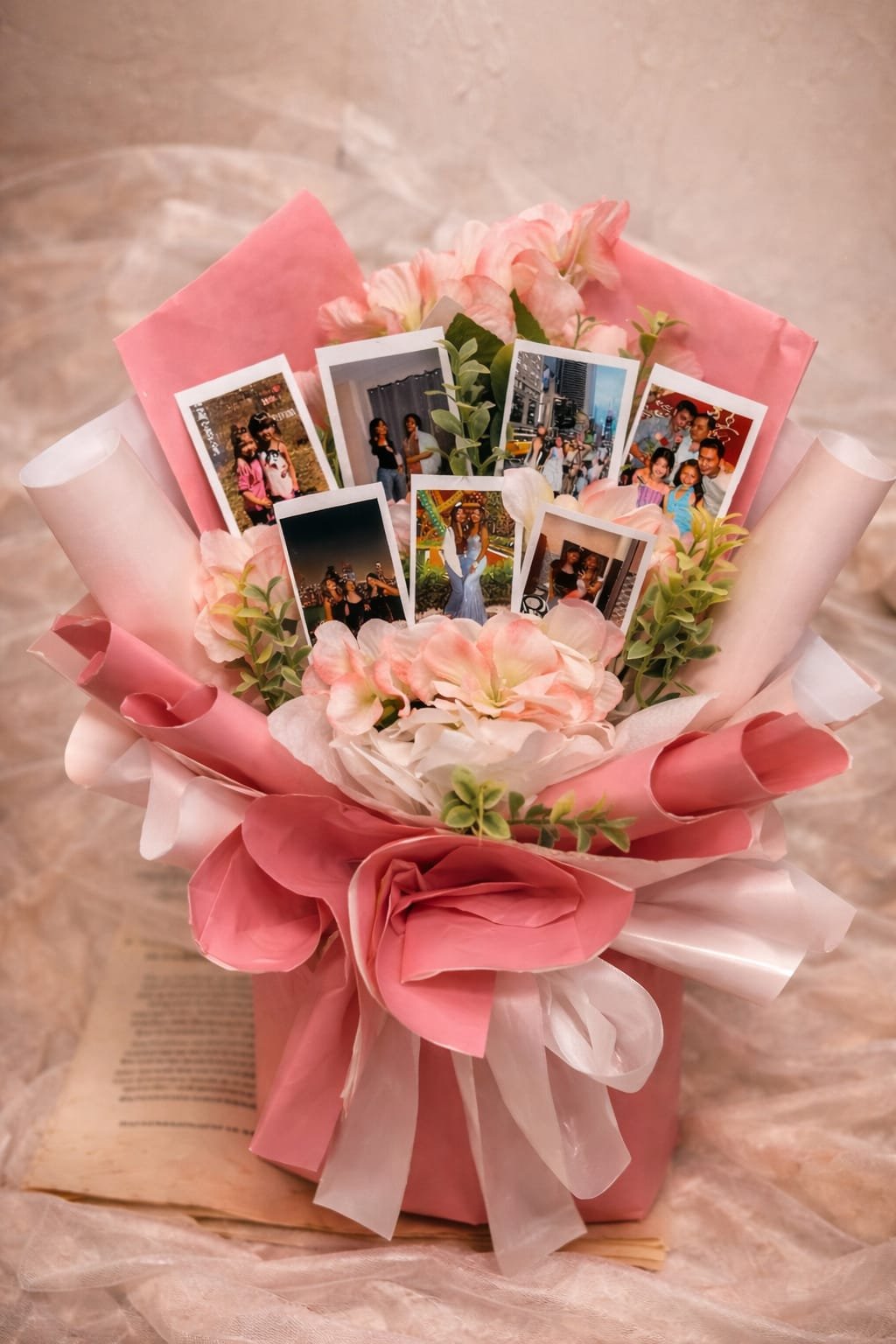 Memory Lane Polaroid Floral Bouquet