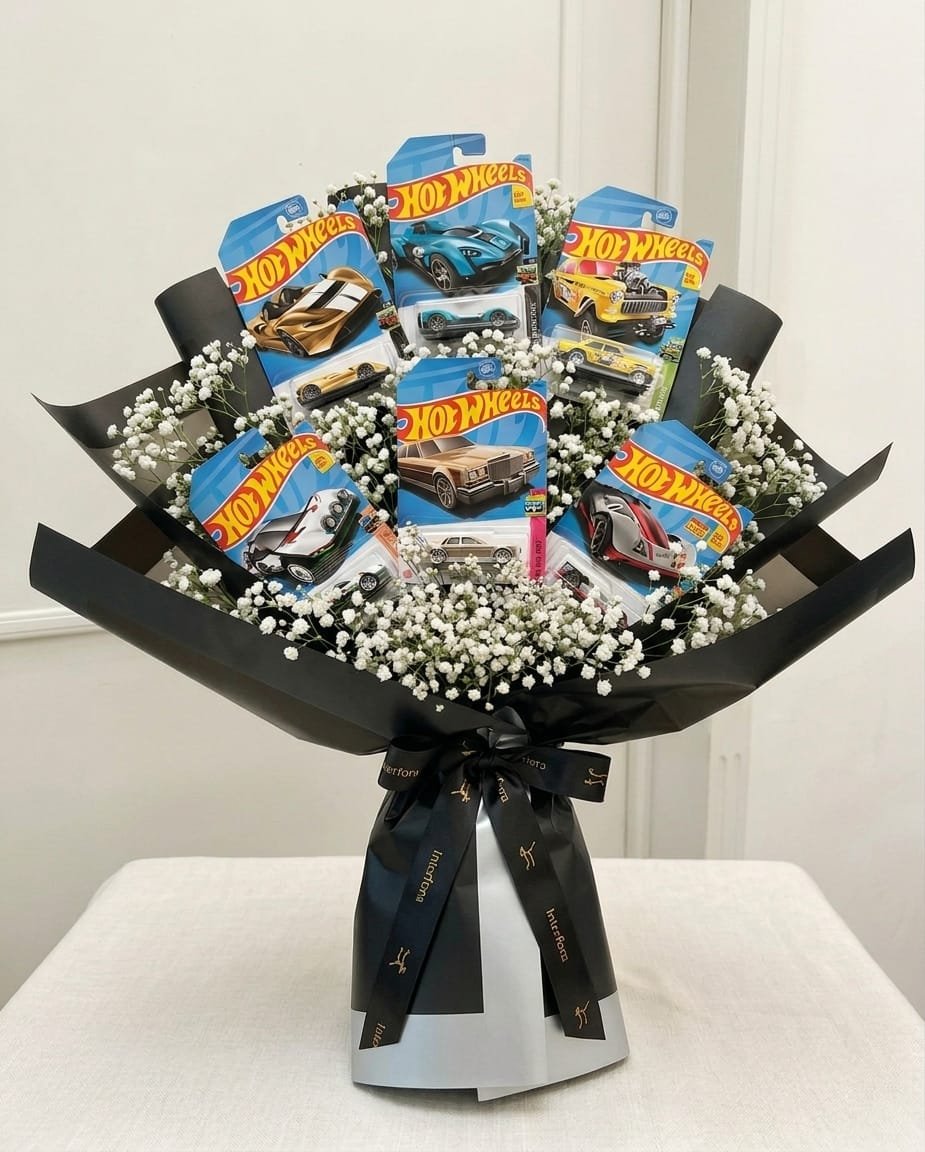 Midnight Racer Hot Wheels Bouquet