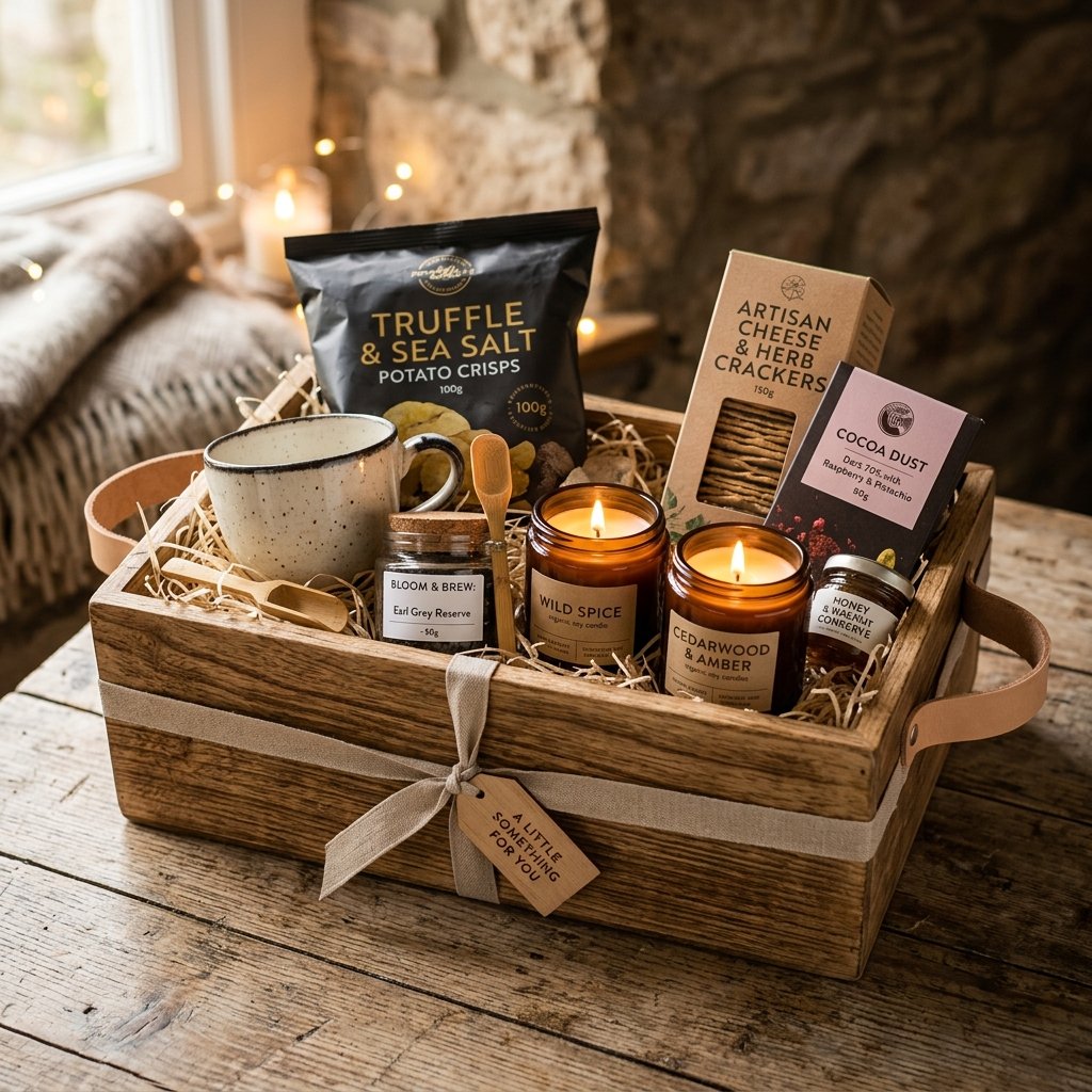 Luxurious Spa and Organic Bath Basket Hamper