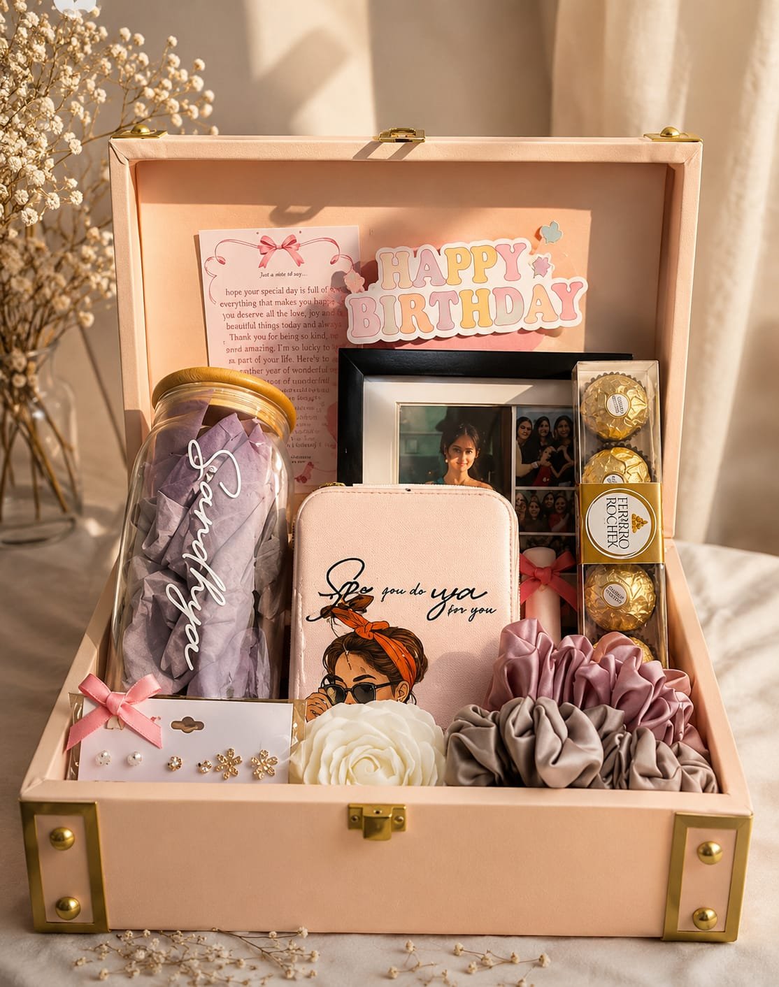 Luxury Personalized Women's Birthday Gift Trunk