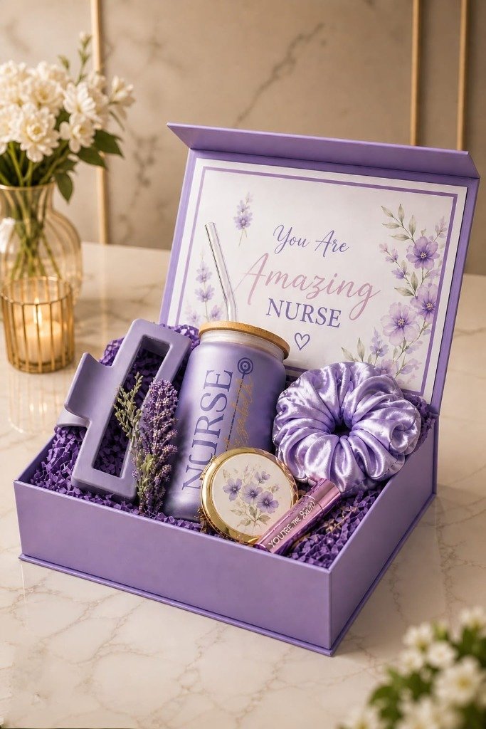 Nurse Appreciation Lavender Gift Box